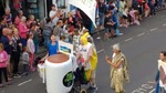 The giant teacup inviting people to Swap their Cup