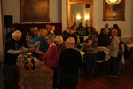 Guests enjoying the Chocolate & Wine Tasting
