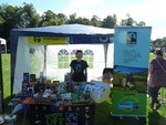 Traidcraft stall on the Green 27.08.17
